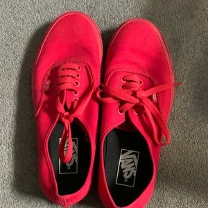 Red VANS